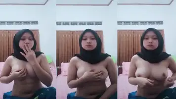 Bokep Jilbab Hitam Cantik Colmek Nikmat