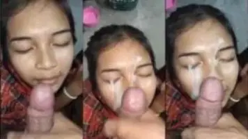 SMA Sepong Om Sampai Crot di Wajah Full HD