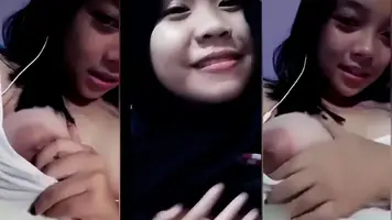 VCS Bocil Hijab Cantik Bikin Sange Berat